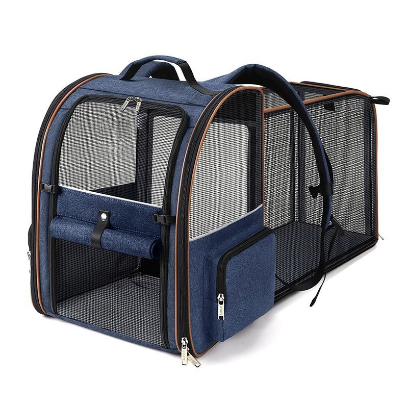 Expandable 2-in-1 Pet Travel Backpack