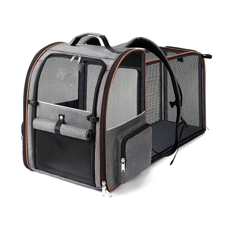 Expandable 2-in-1 Pet Travel Backpack