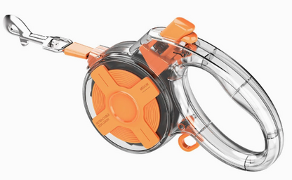 Jelly-Clear Retractable Leash