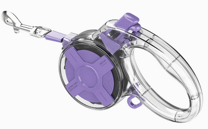 Jelly-Clear Retractable Leash
