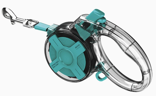 Jelly-Clear Retractable Leash