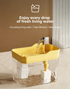 ClearView Faucet Cat Water Fountain (1.5L，USB Powered (5V / 1A)）