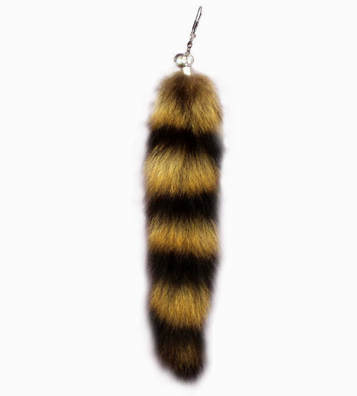 Retractable Cat Wand Toy 2-Section Telescopic Cat Wand with Fluffy Fur Tail