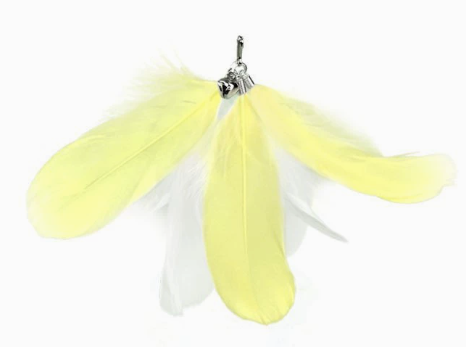 2 & 3 section Retractable Wooden Cat Feather Wand - Telescopic Carbon Fiber Teaser Toy
