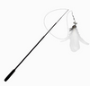 4-Section Extra-Long Retractable Cat Wand Toy Bundle with Replaceable Tails