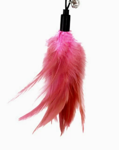 4-Section Extra-Long Retractable Cat Wand Toy Bundle with Replaceable Tails