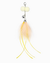 Crystal Acrylic Cat Wand Toy with Jingle Bell and Pom-Poms