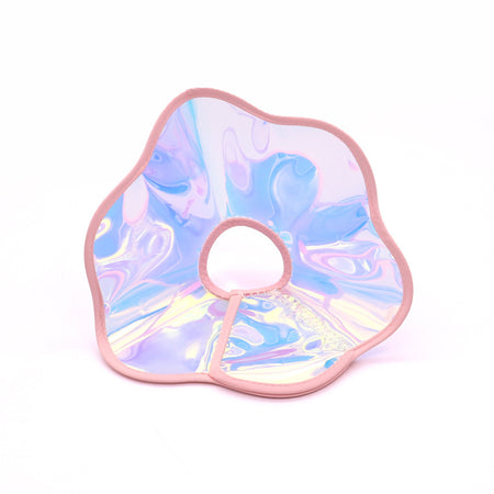 Holographic Iridescent E-Collar
