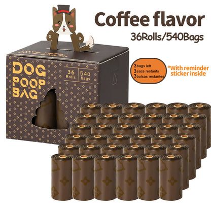Coffee Scented Poop Bags
