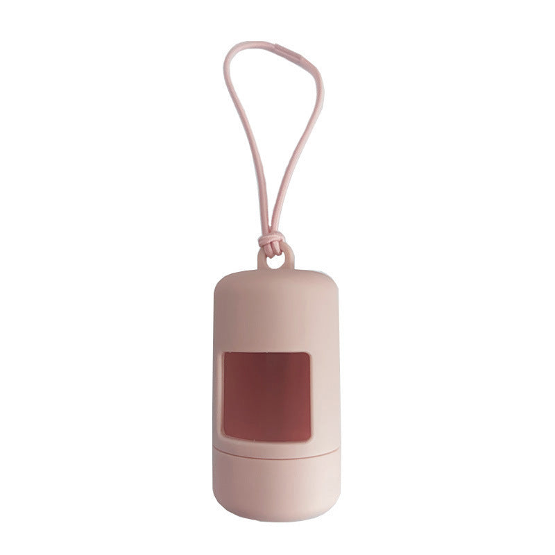 PVC Portable Soft Silicone Dog Poop Bag Holder