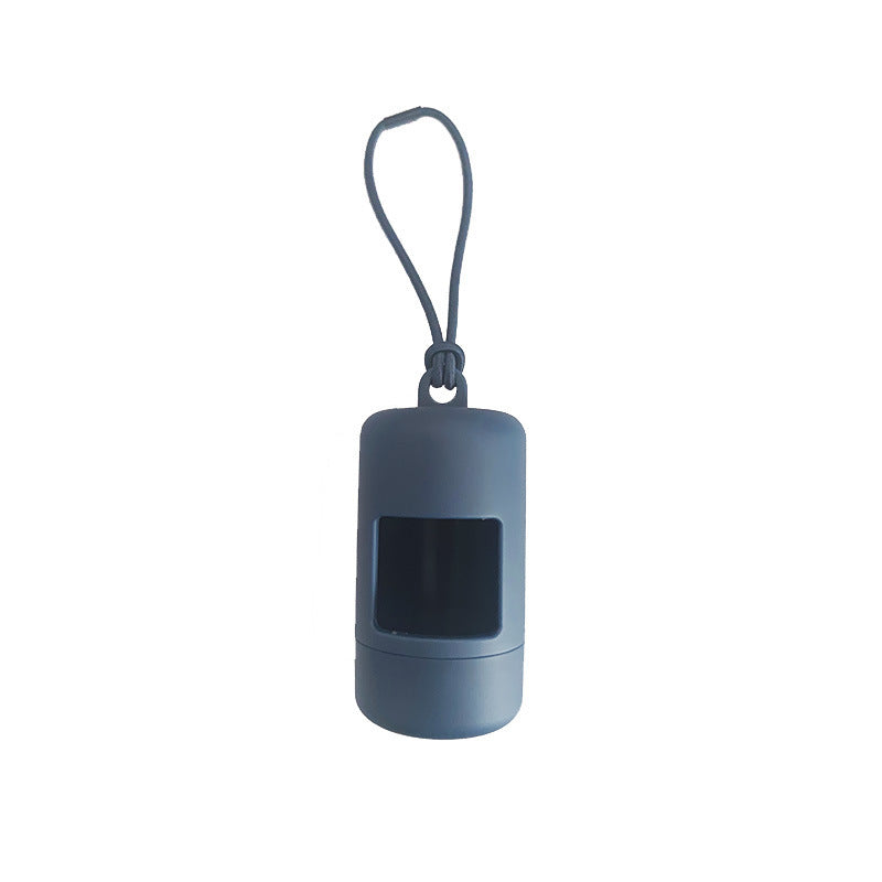 PVC Portable Soft Silicone Dog Poop Bag Holder