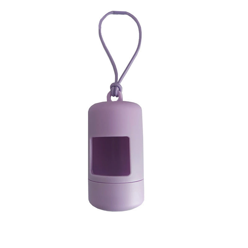 PVC Portable Soft Silicone Dog Poop Bag Holder
