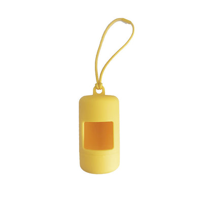 PVC Portable Soft Silicone Dog Poop Bag Holder