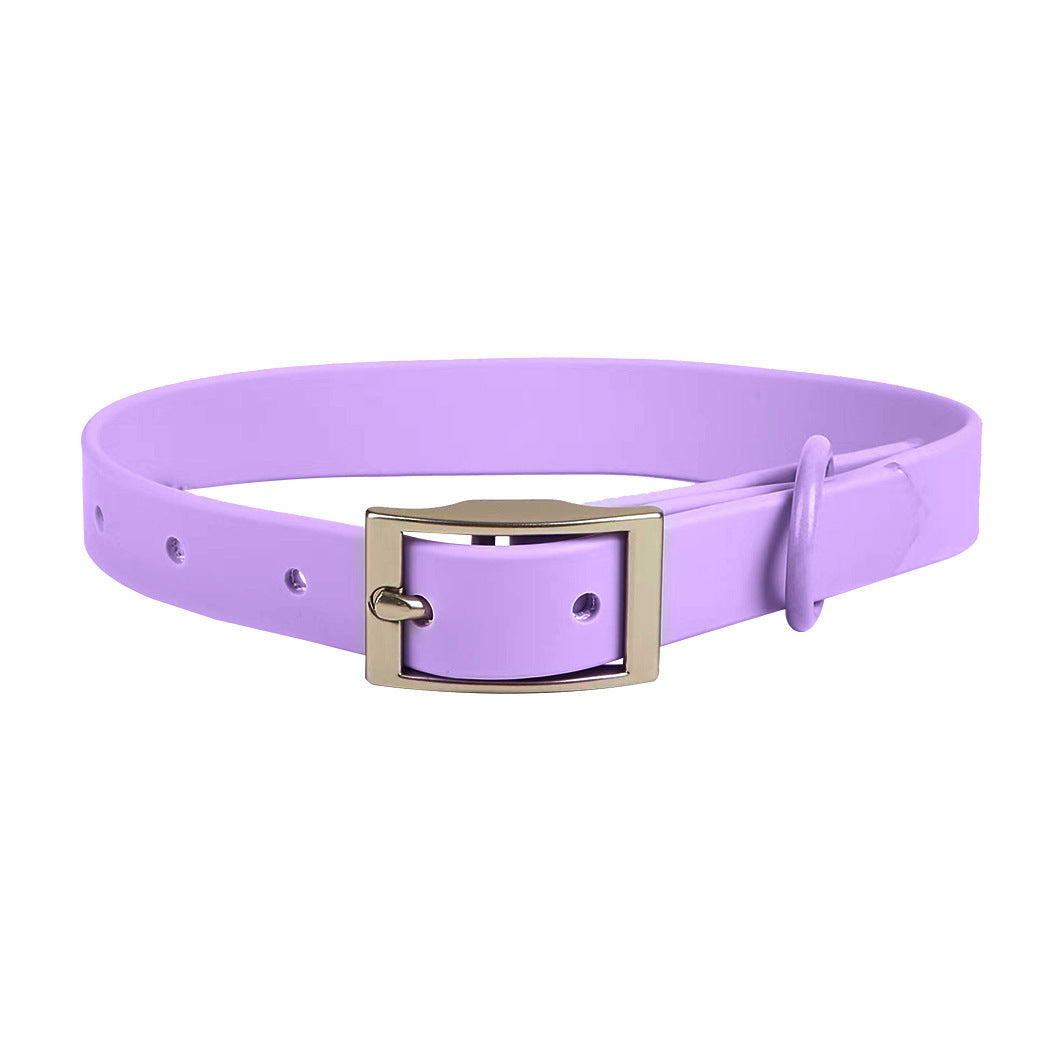 PVC Odour-Proof & Easy-Clean Soft Coated Pet Collar