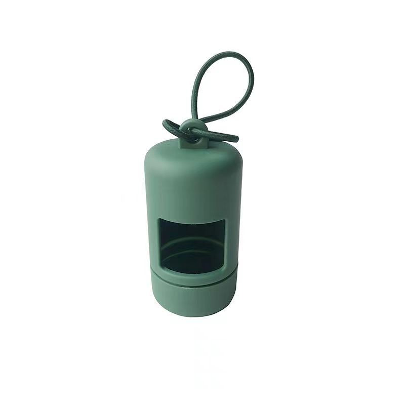 PVC Portable Soft Silicone Dog Poop Bag Holder